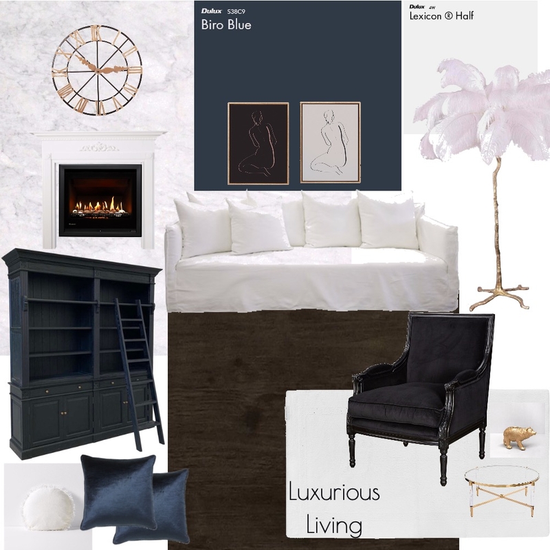 Luxurious Living French Mood Board by jodimcquinn on Style Sourcebook