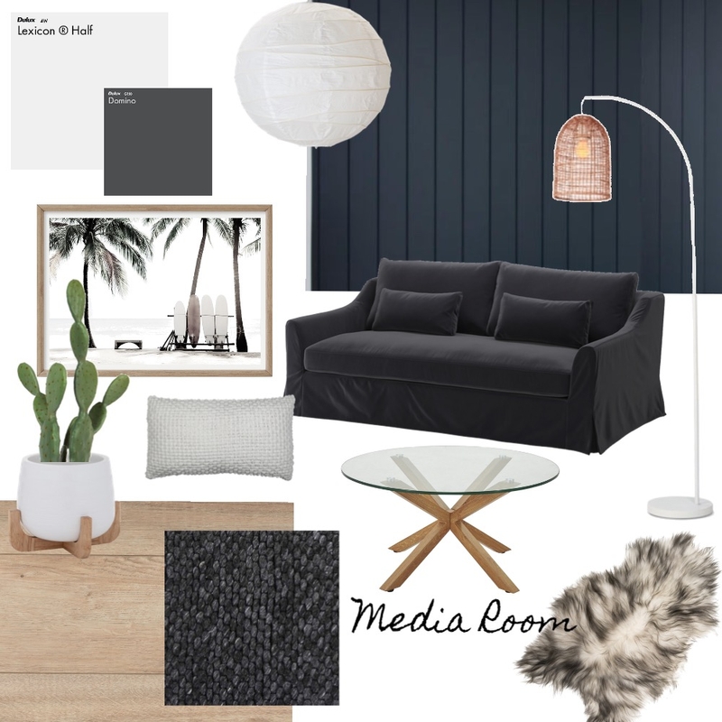 Media Room 2 Mood Board by NAOMI.ABEL.LIFESTYLE on Style Sourcebook