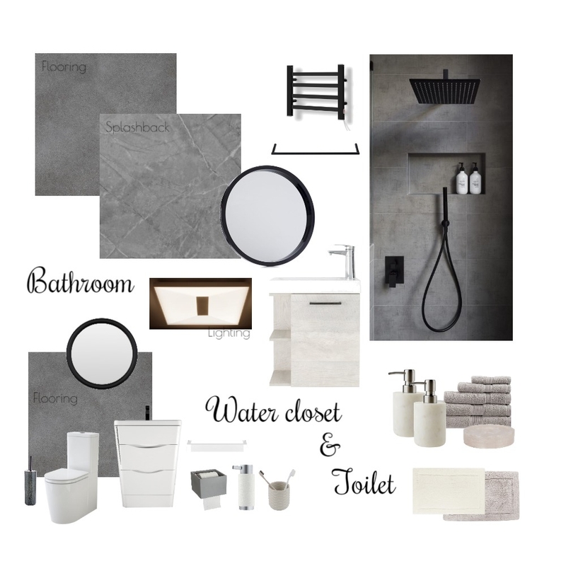 Bathroom & WC Mood Board by sysin on Style Sourcebook