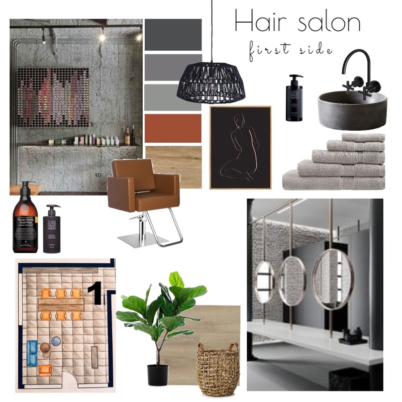 hair salon 1 Mood Board by maritsoui on Style Sourcebook