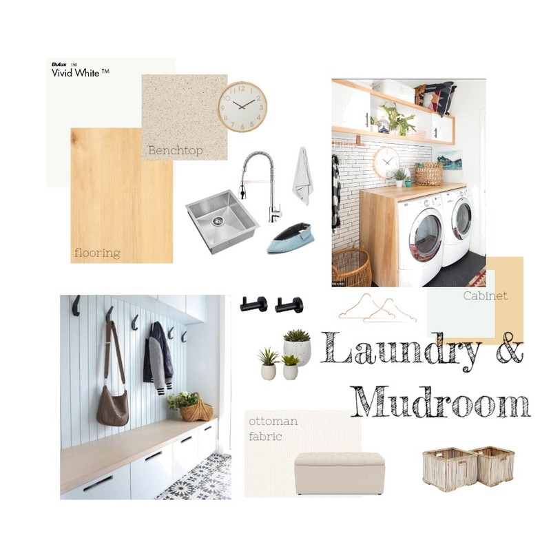 Laundry & Mudroom Mood Board by sysin on Style Sourcebook