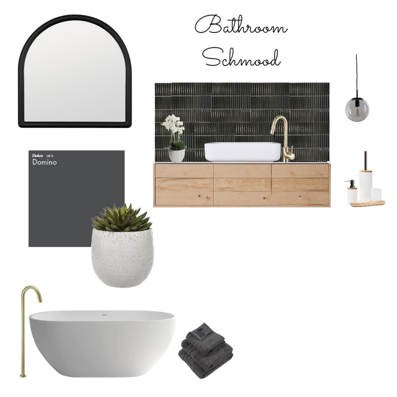 Bathroom Schmood Mood Board by discodani on Style Sourcebook