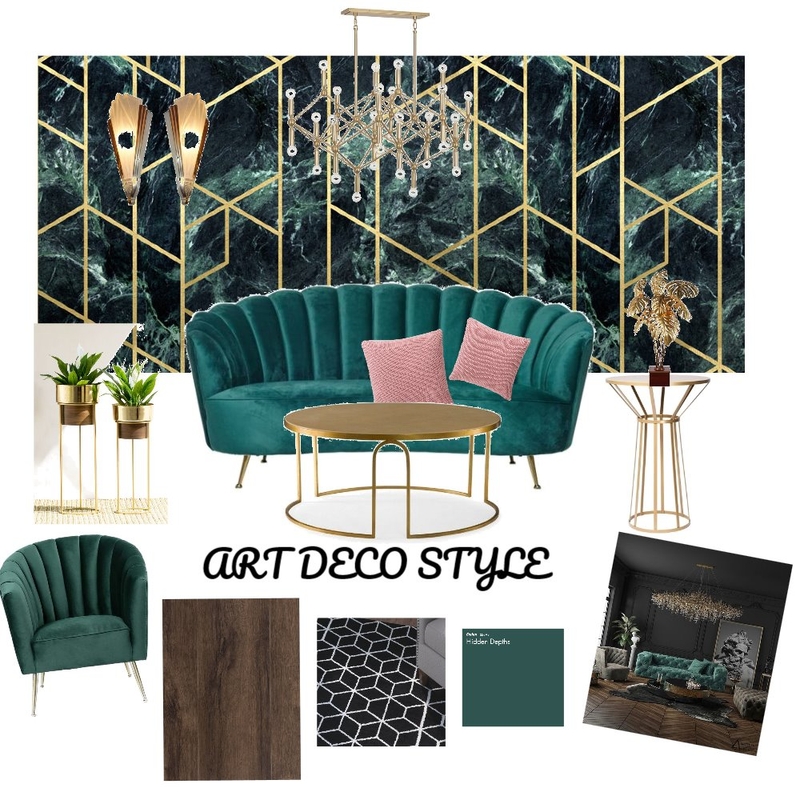 ART DECO STYLE Mood Board by BHUNG on Style Sourcebook