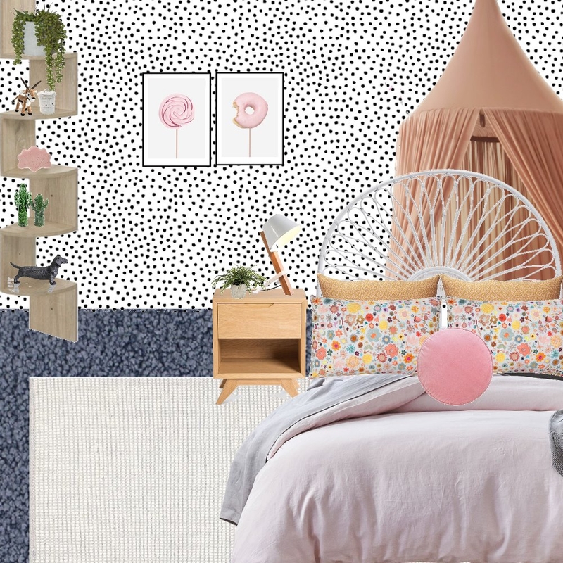 Milah's Room Mood Board by Holm & Wood. on Style Sourcebook