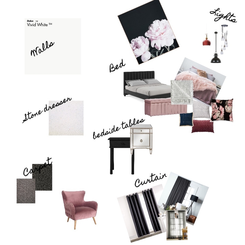 Main Bedroom Mood Board by Fitzy on Style Sourcebook
