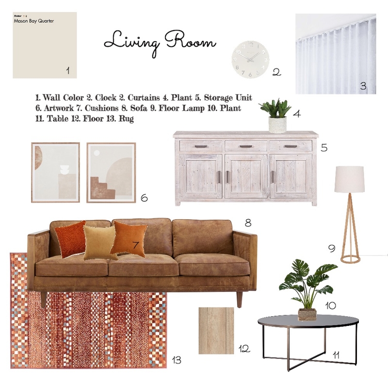 Living Room Mood Board by Alyssa on Style Sourcebook