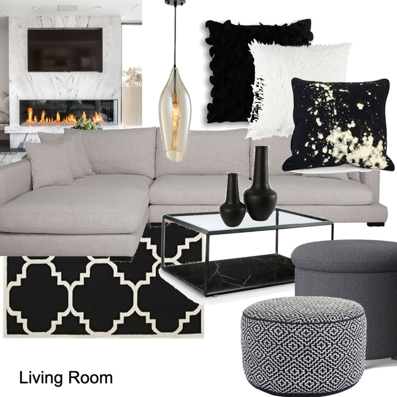 Assignment 9 - Living Room Mood Board by Paballo on Style Sourcebook