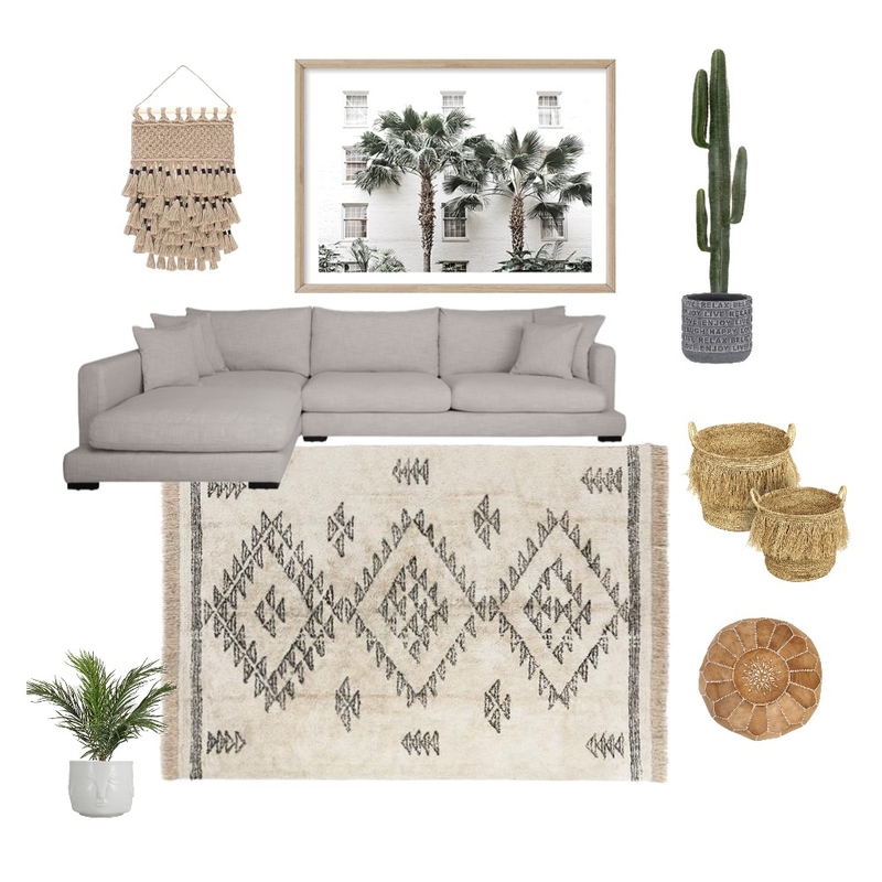 Moroccan Neutral Lounge Mood Board by Leigha Hazelwood on Style Sourcebook