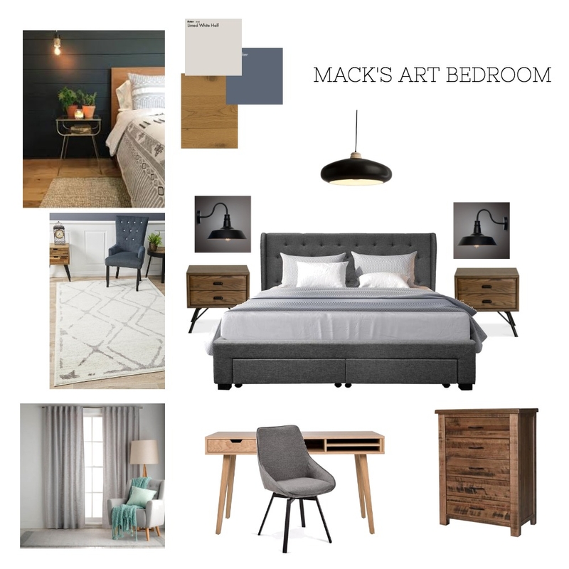 macks bedroom Mood Board by marydipietro on Style Sourcebook