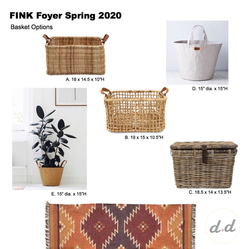FINK Foyer - Bins Mood Board by dieci.design on Style Sourcebook