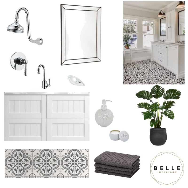 Murdoch Cottage Bathroom Mood Board by Belle Interiors on Style Sourcebook