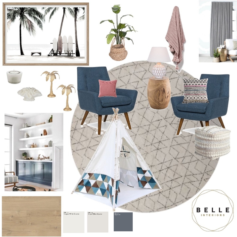 Contemporary coastal 2nd living Mood Board by Belle Interiors on Style Sourcebook