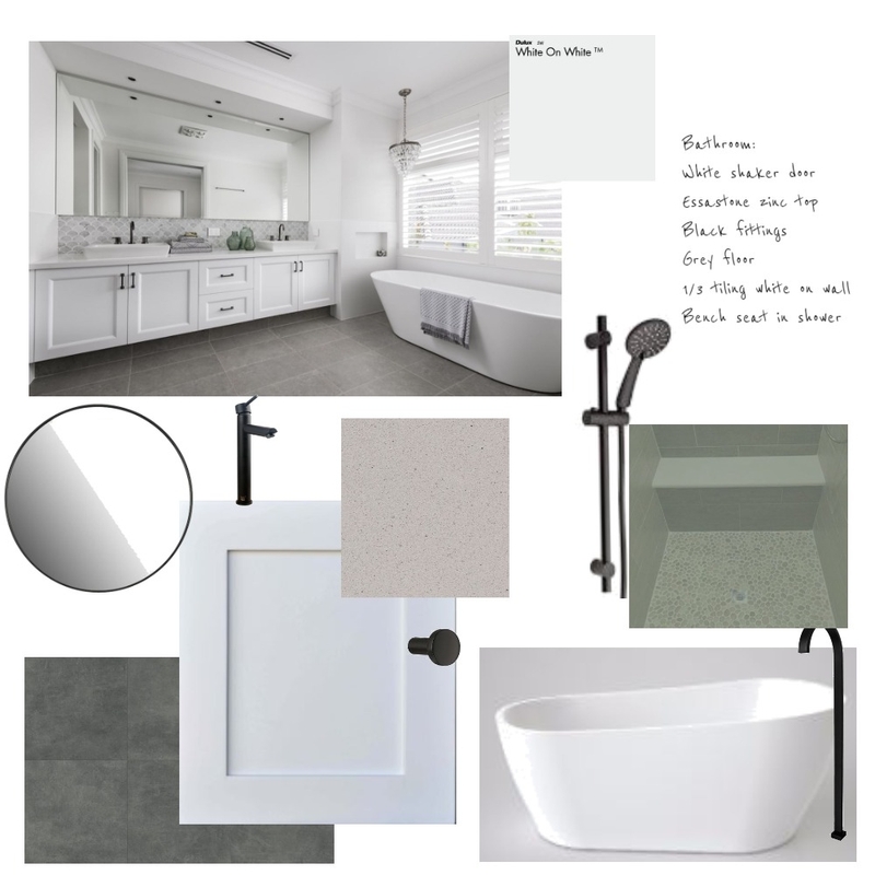 Bathroom Mood Board by Kristy S on Style Sourcebook