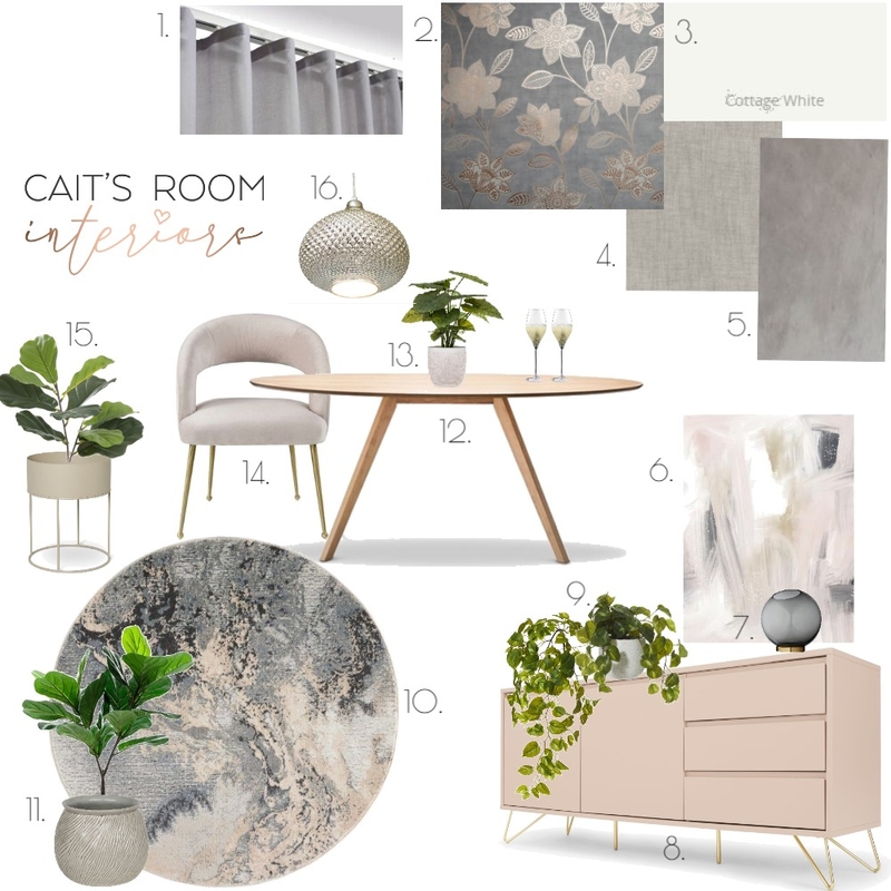 Ass 9 Mood Board by caitsroom on Style Sourcebook