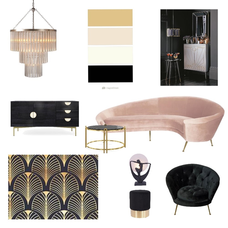 Art Deco Mood Board by Ngribble on Style Sourcebook