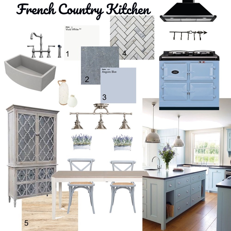 French Country Kitchen Mood Board by JennKat on Style Sourcebook