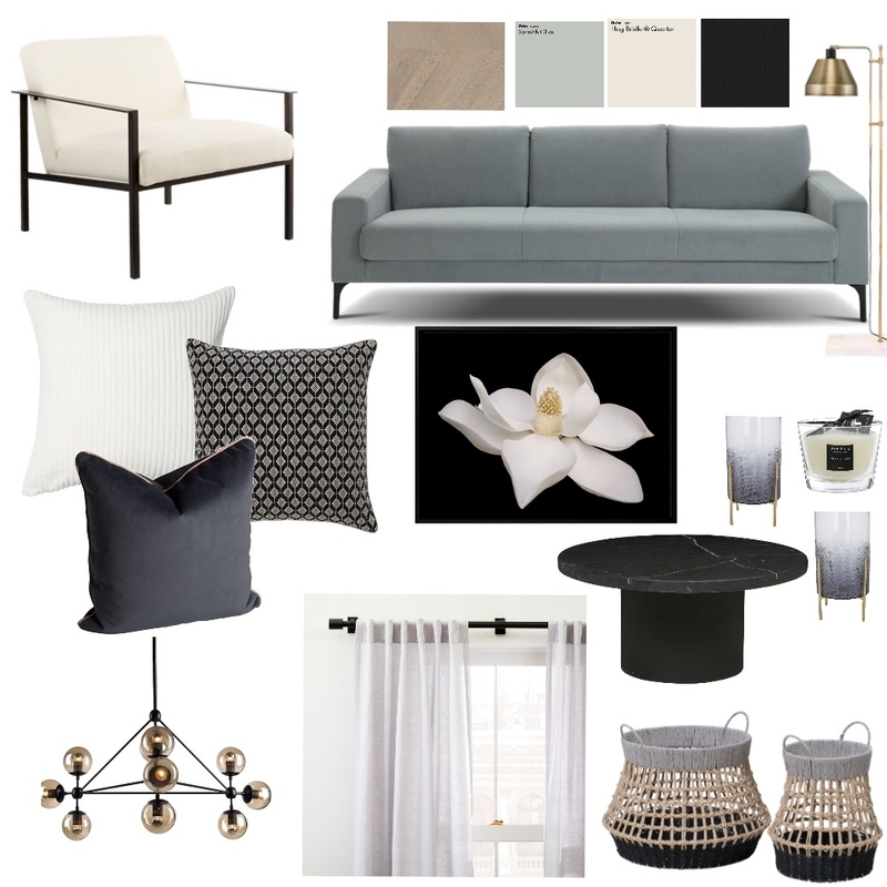 Contemporary Living Room Mood Board by Letitia1 on Style Sourcebook