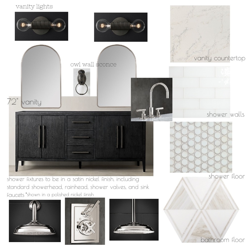 Haug master bath Mood Board by JoCo Design Studio on Style Sourcebook