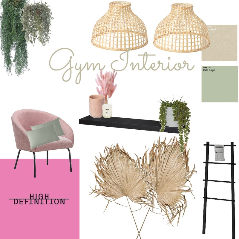 Gym Interior Mood Board by Autumn & Raine Interiors on Style Sourcebook