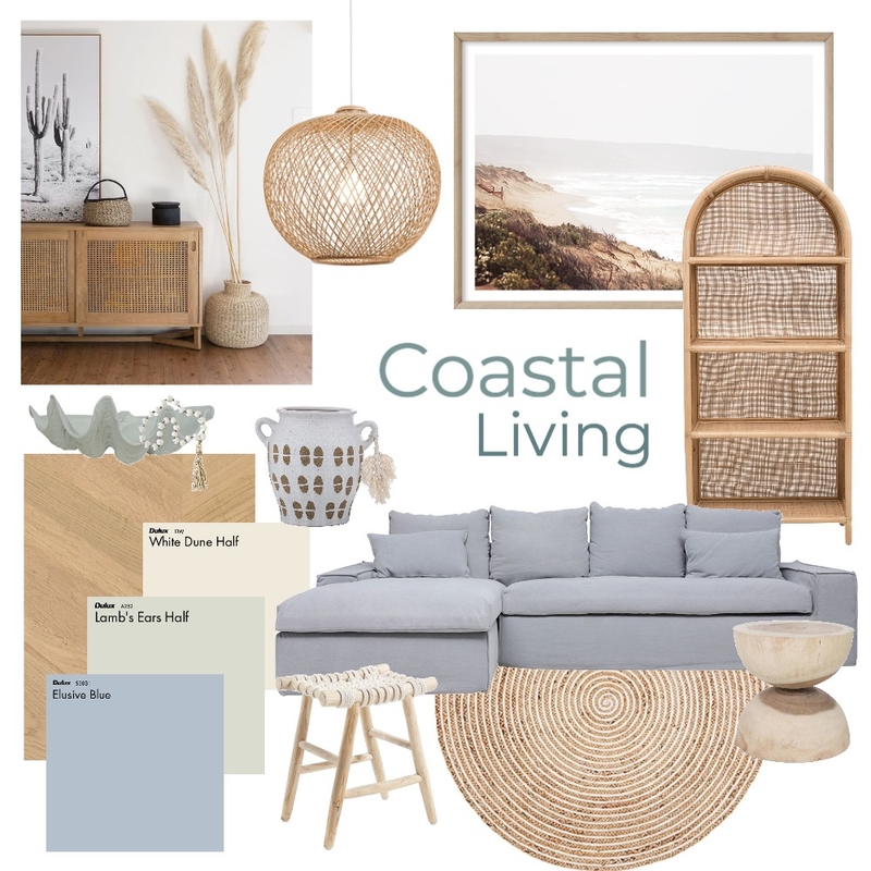 Coastal Living Mood Board by jaymelang on Style Sourcebook