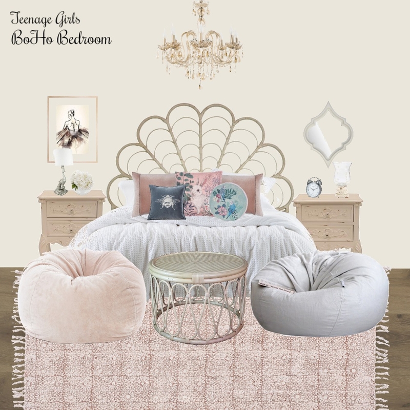 BoHo Bedroom Mood Board by Jo Laidlow on Style Sourcebook