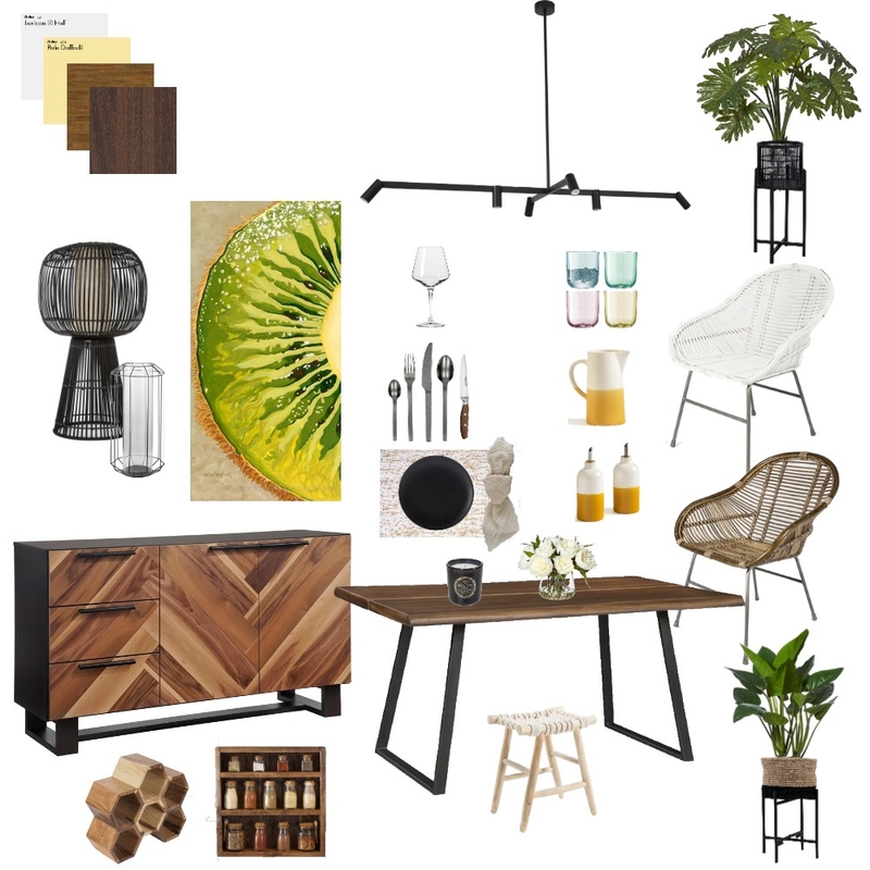 Dinning Room Mood Board by MarionGuerin on Style Sourcebook