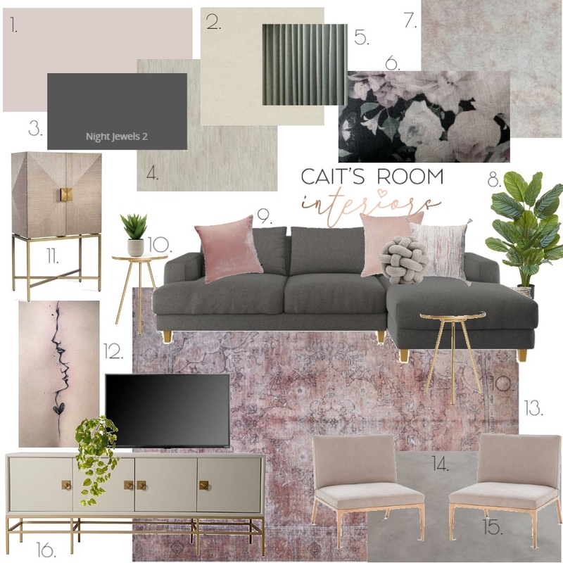 Ass 9 Living Room Mood Board by caitsroom on Style Sourcebook