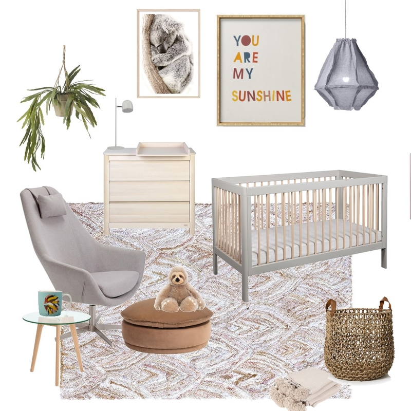 Sunshine Nursery Mood Board by Connected Interiors on Style Sourcebook