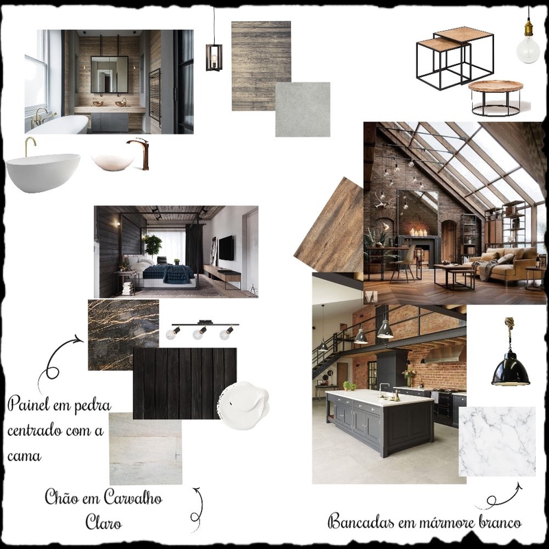 industrial Mood Board by SashaMendes on Style Sourcebook