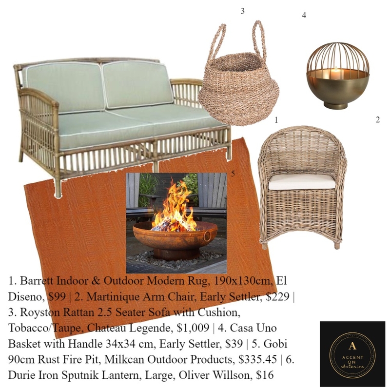Outdoor Decor Mood Board by AishahC on Style Sourcebook