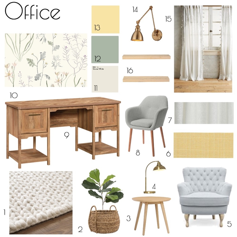 Office Mood Board by CeraBollo on Style Sourcebook