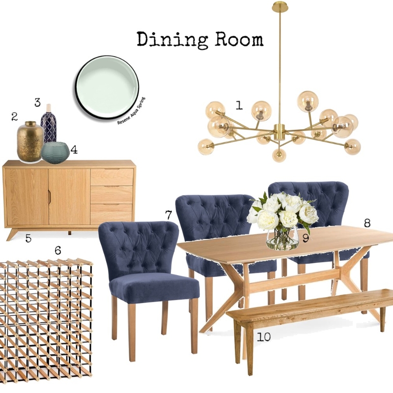 Dining Room Mood Board by kimthomas on Style Sourcebook