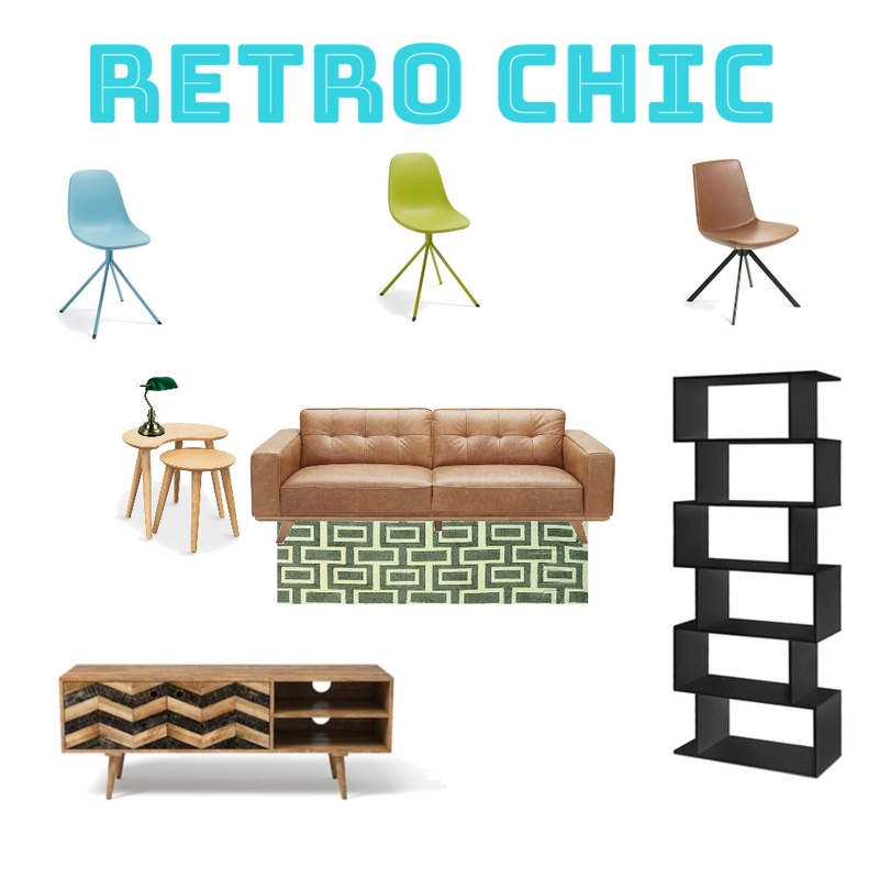 retro chick Mood Board by Black Bear Design on Style Sourcebook