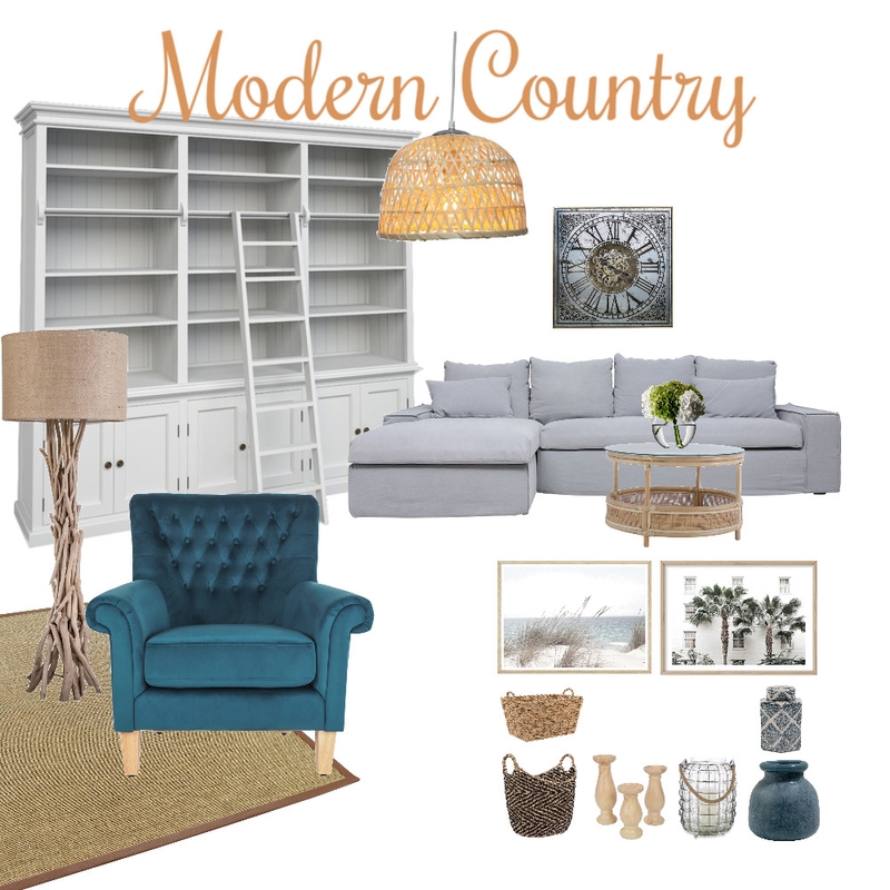 Modern Country Mood Board by Black Bear Design on Style Sourcebook
