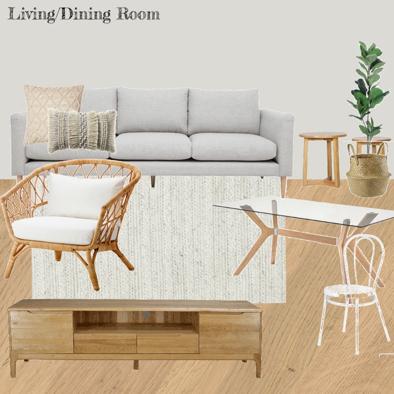 Living/Dining Room Mood Board by daykneecay on Style Sourcebook