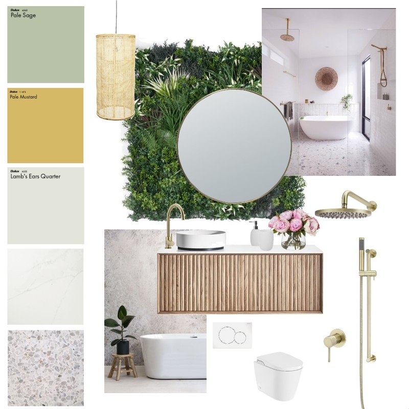 Image three - tropical bathroom Mood Board by Shaecarratello on Style Sourcebook