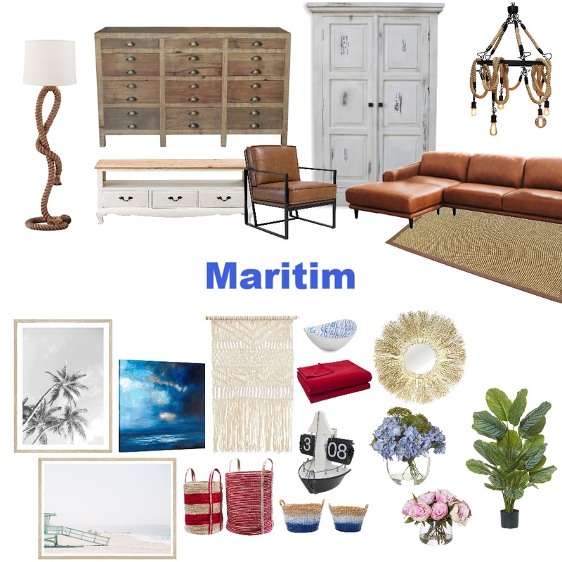 Maritim Mood Board by Black Bear Design on Style Sourcebook