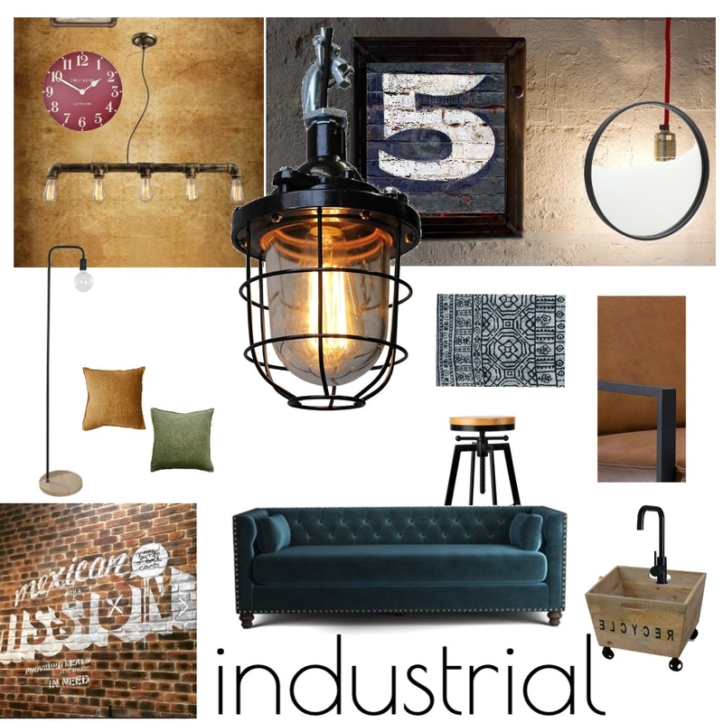 living industrial 2 Mood Board by sunnygrewal on Style Sourcebook