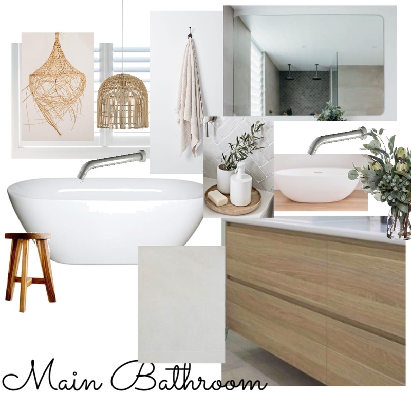 Main Bathroom Mood Board by Holly on Style Sourcebook