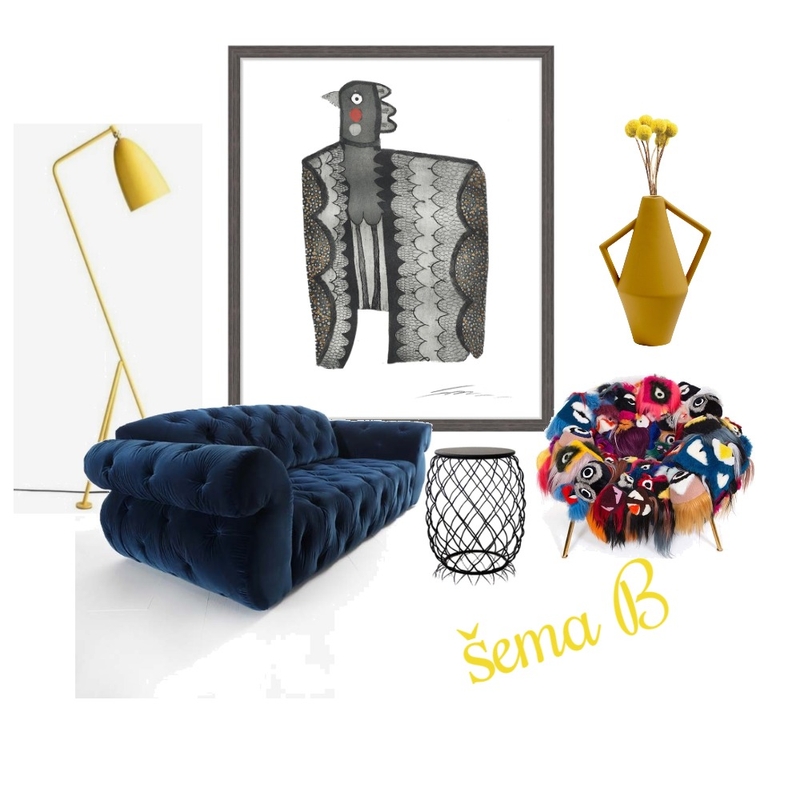 šema B1 Mood Board by Nataly on Style Sourcebook