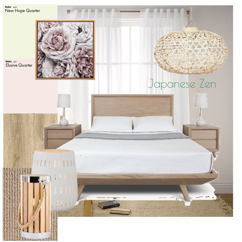 Japanese Zen Mood Board Mood Board by SueComber on Style Sourcebook