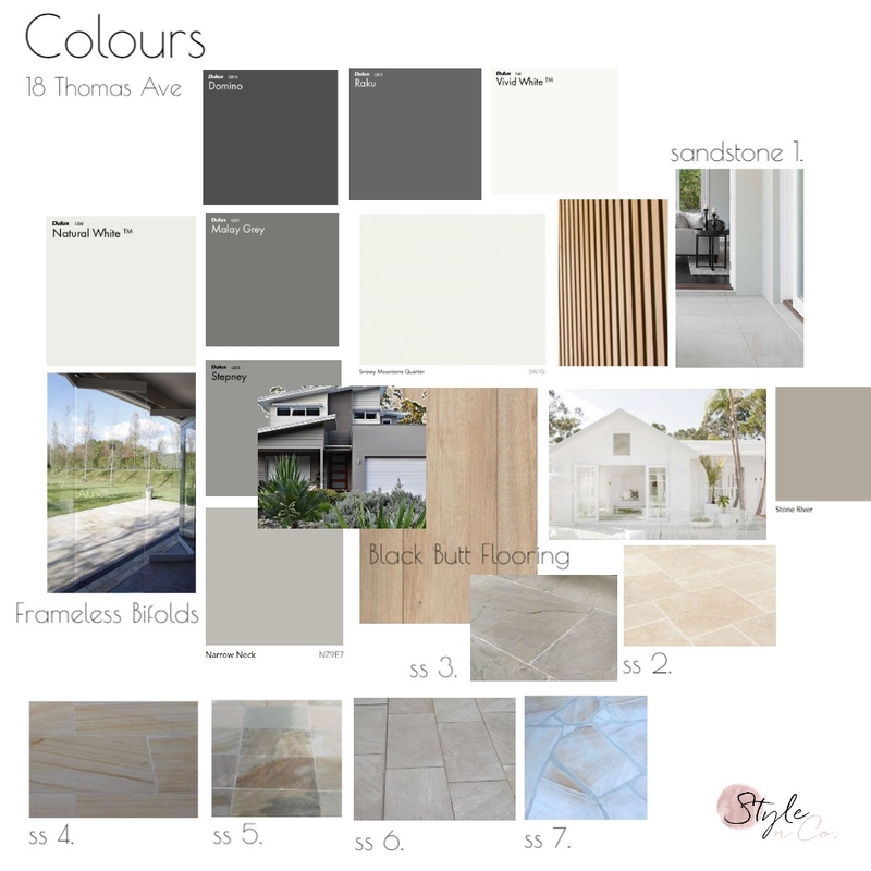 Paint Colours Thomas Ave Mood Board by Batya Bassin on Style Sourcebook