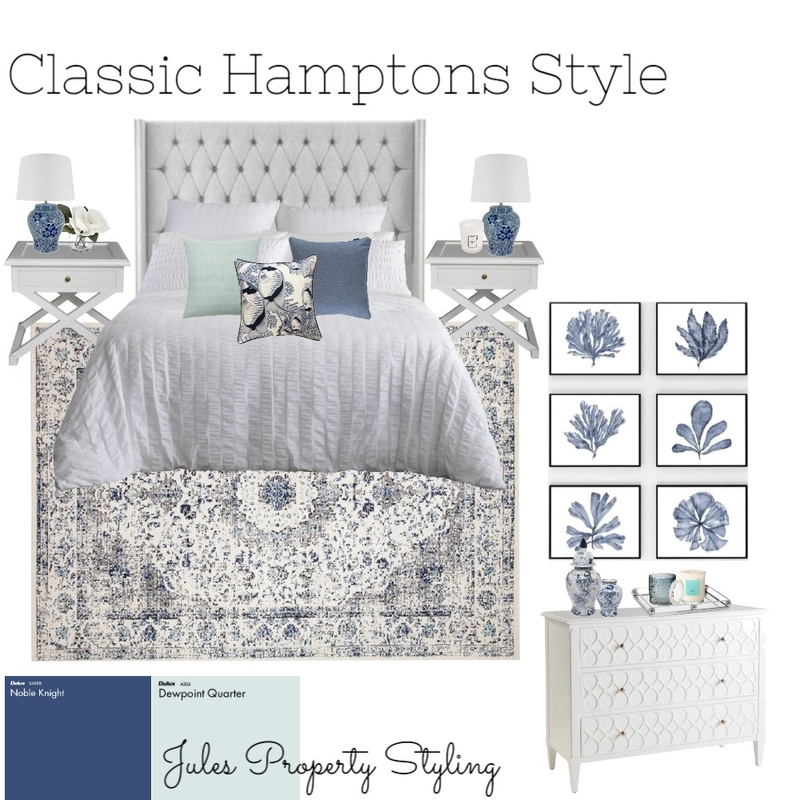 Classic Hamptons Style Mood Board by Juliebeki on Style Sourcebook
