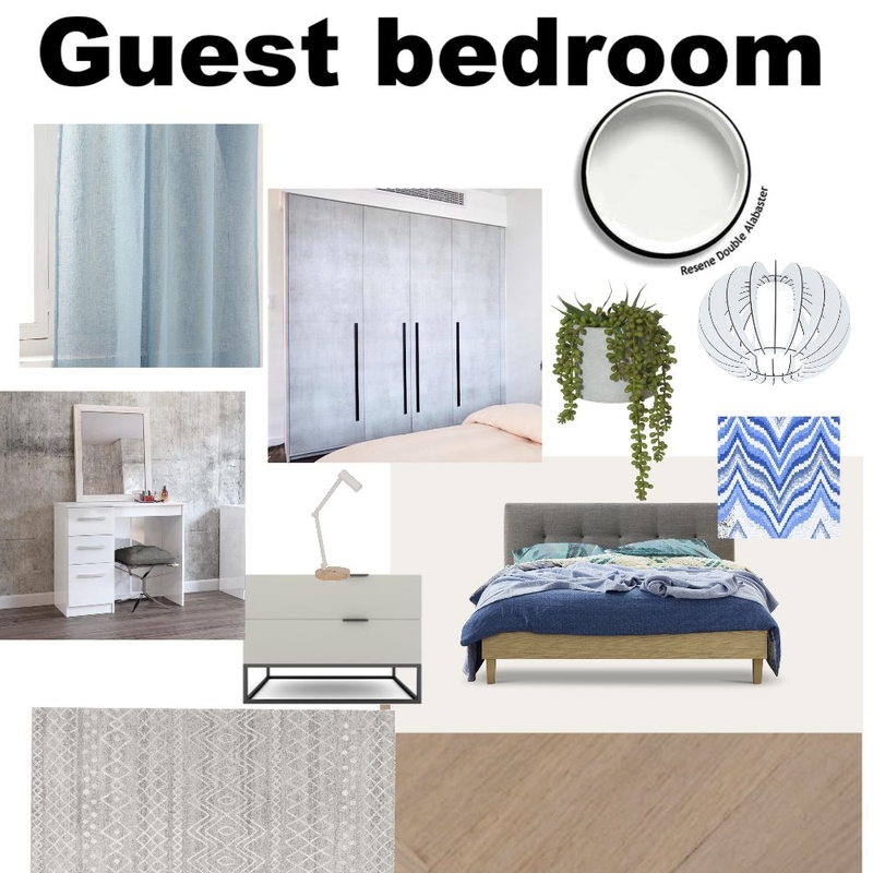 Guest bedroom Mood Board by alessiap on Style Sourcebook