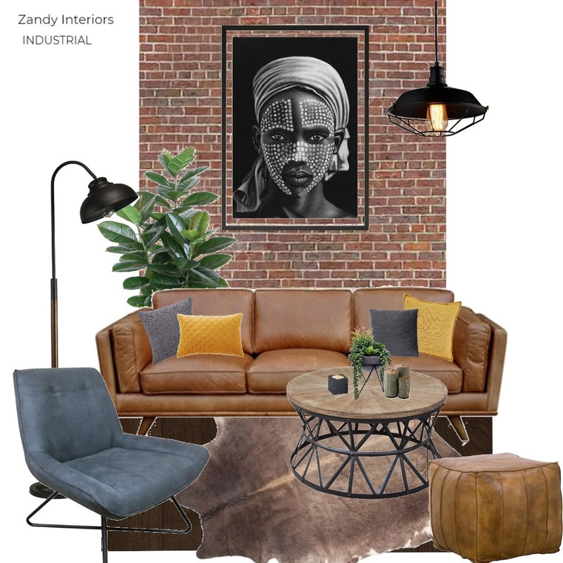 Zandy Interiors Industrial Mood Board by Zandy Interiors on Style Sourcebook