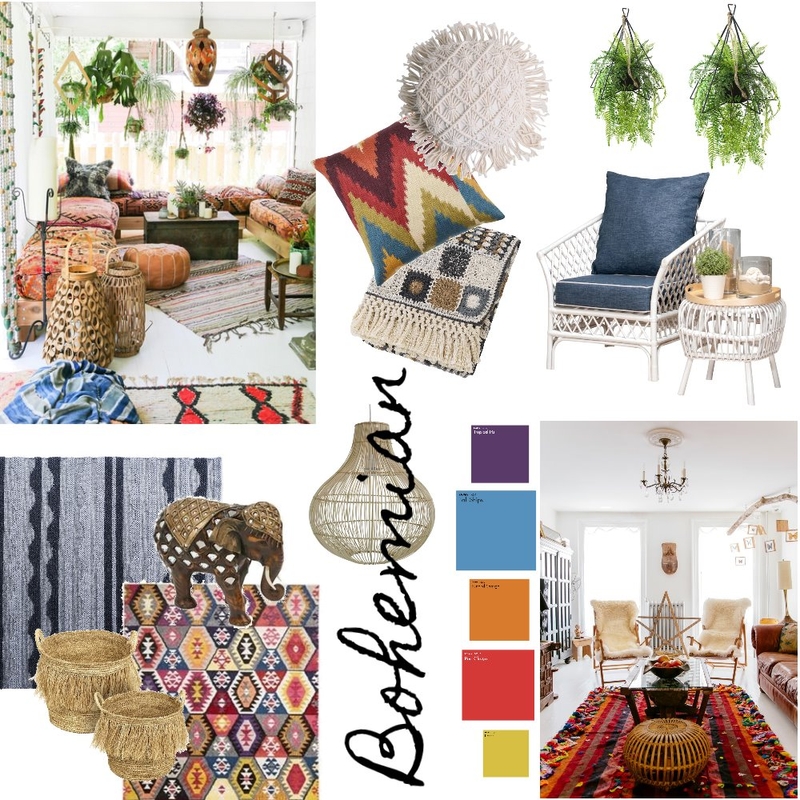 Bohemian Mood Board by eoreill2 on Style Sourcebook
