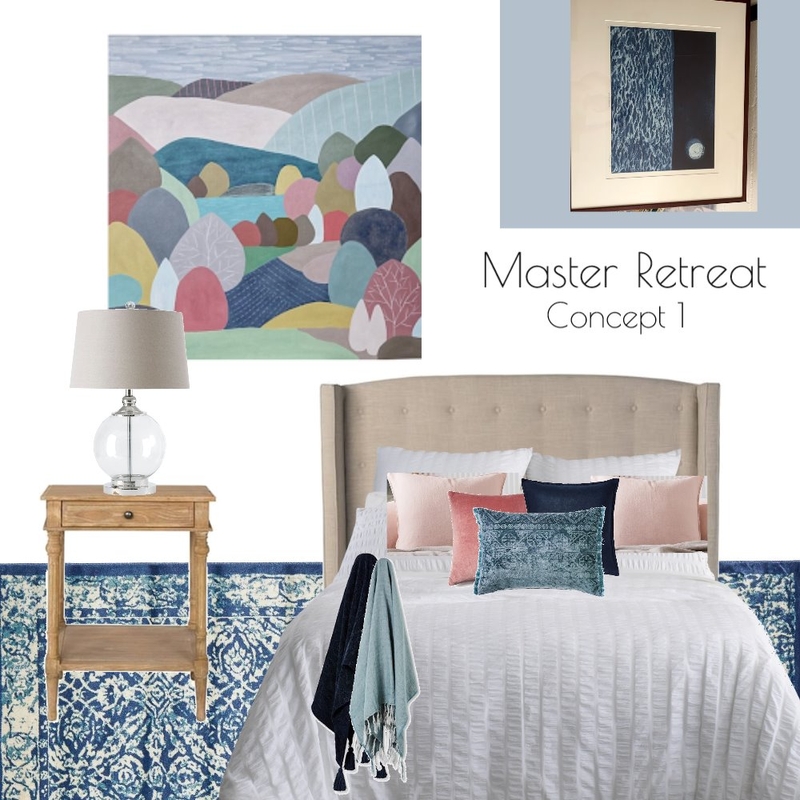 Warwick St Project - Master Retreat 1 Mood Board by Blush Interior Styling on Style Sourcebook