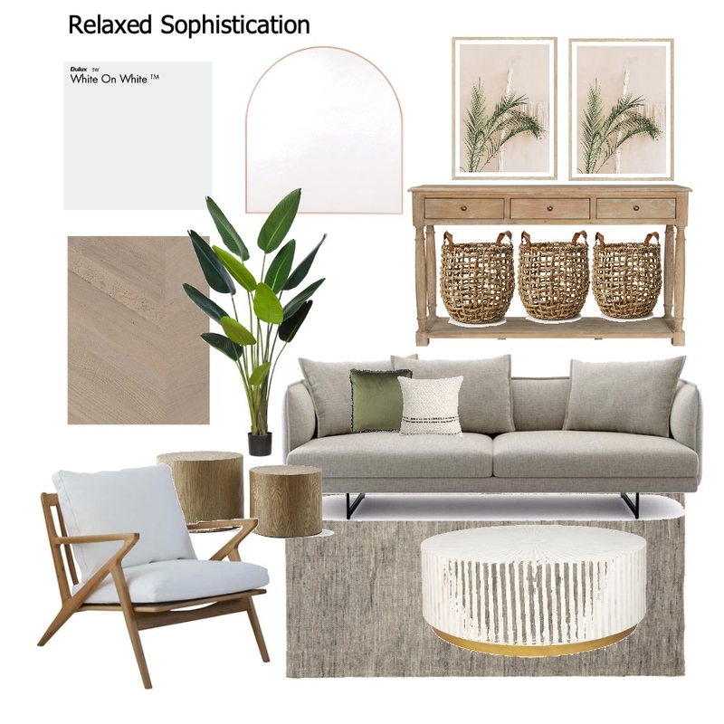 Relaxed Sophistication Mood Board by sallychapelle on Style Sourcebook