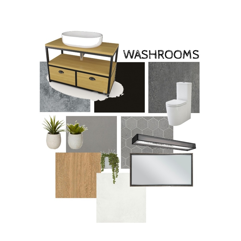 Washrooms Mood Board by Meghna on Style Sourcebook