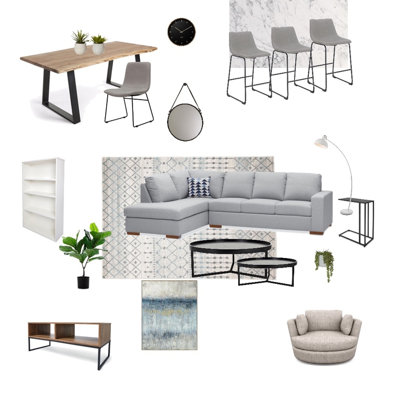 Lounge/Kitchen/Dine Mood Board by stimms-brown on Style Sourcebook